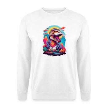 Tyrannosaurus Rex - Unisex Pullover - Weiß - Vorne