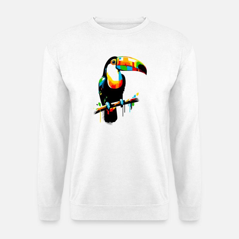 Toucan - Unisex Sweatshirt - white