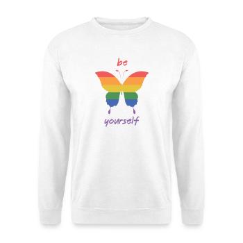 LGBT Pride Month - Be Yourself - Unisex Sweatshirt - white - Front