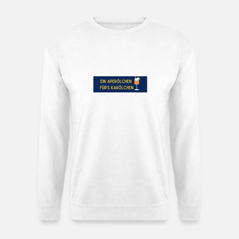 Aperölchen für's Karölchen - Unisex Pullover - Weiß