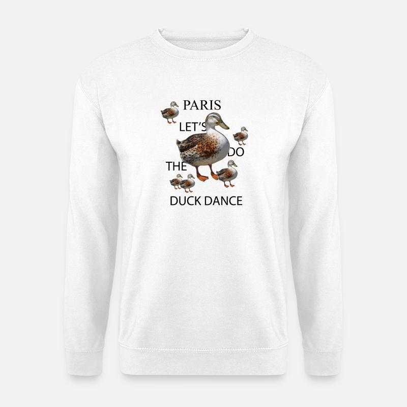Duck Dance - Unisex Sweatshirt - white