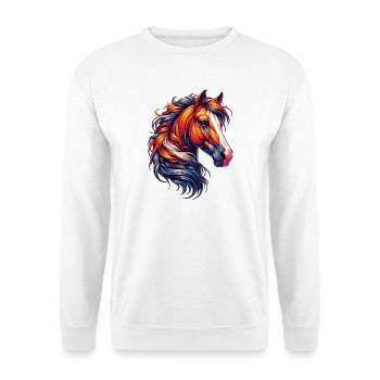 Horse - Unisex Sweatshirt - white - Front
