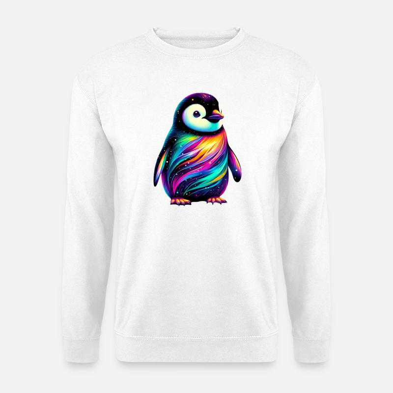Pinguin - Unisex Pullover - Weiß