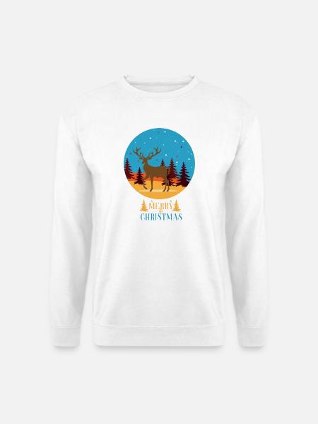 Frohe Weihnachten - Unisex Pullover - Weiß