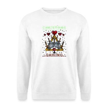 Weihnachten - Unisex Pullover - Weiß - Vorne