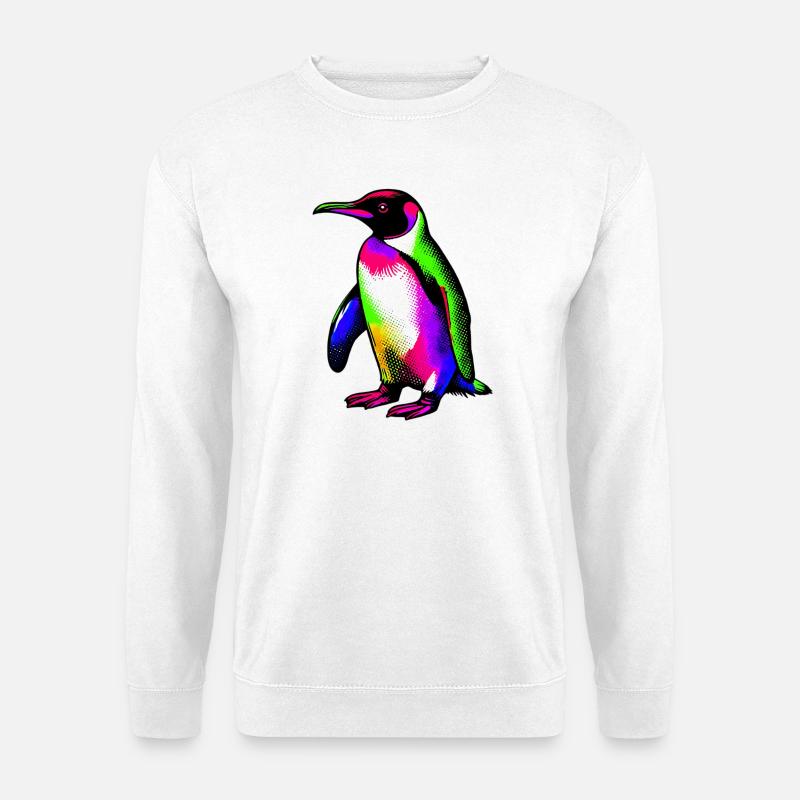 Penguin - Unisex Sweatshirt - white