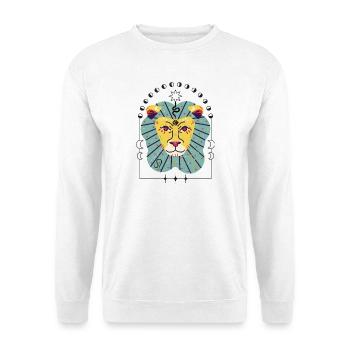 leo 2.0 - Unisex Pullover - Weiß - Vorne