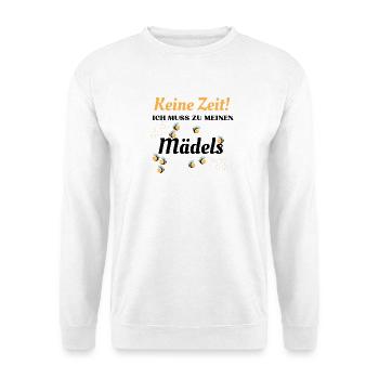 Biene Imker - Unisex Pullover - Weiß - Vorne