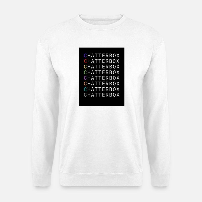 chatterbox - Unisex Pullover - Weiß