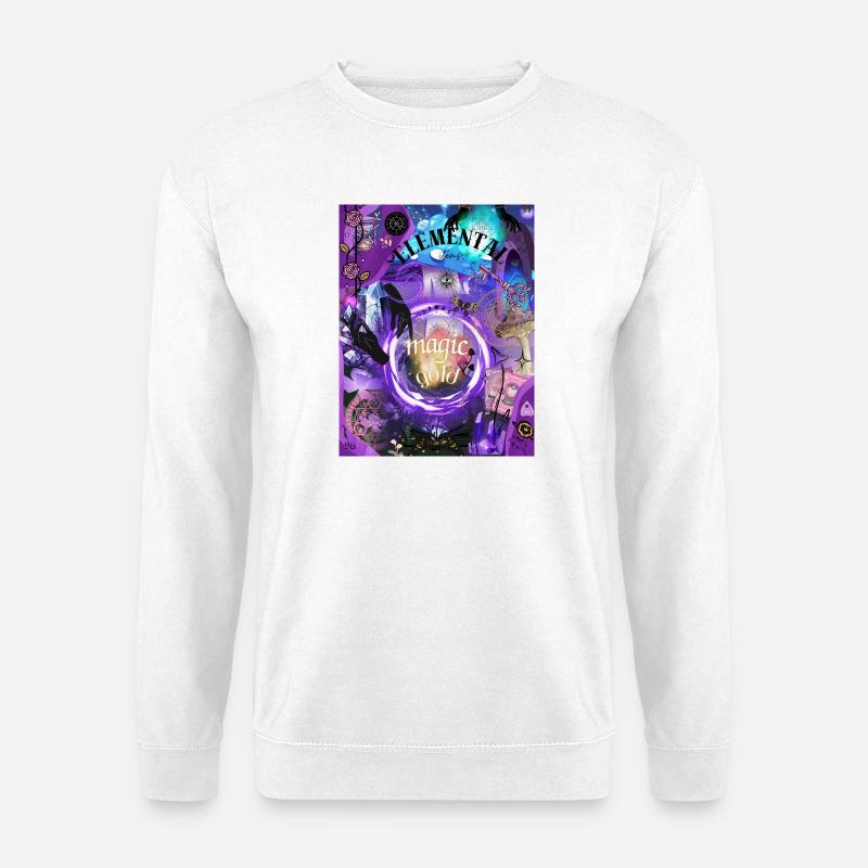Elemental Magic Gold - Unisex Sweatshirt - white