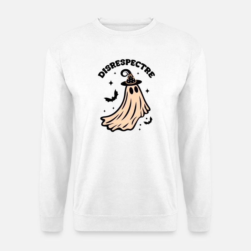 Crowned Ghost - Unisex Sweatshirt - white