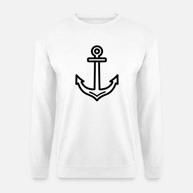 Anchor - Unisex Sweatshirt - white