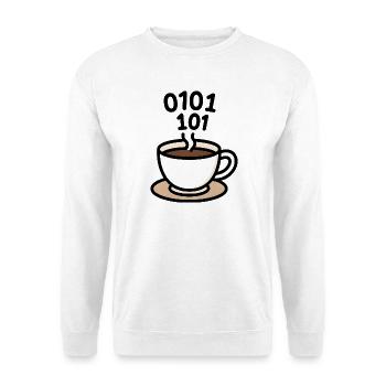 KaffeeCode Fusion - Unisex Sweatshirt - white - Front