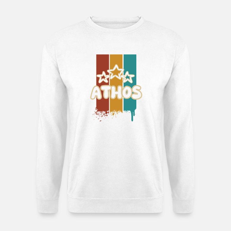 Athos Athos - Unisex Pullover - Weiß