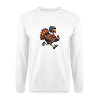 Thanksgiving Football Turquie - Sweat-shirt Unisexe - blanc - Devant