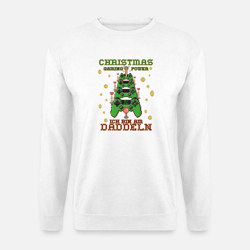Gaming Christmas - Unisex Pullover - Weiß