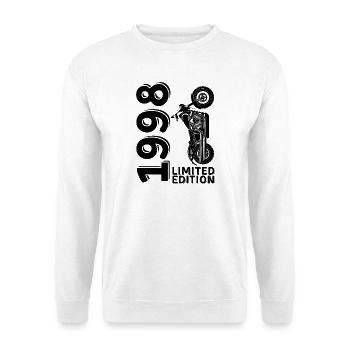 1998 Limited Edition Biker Vintage - Unisex Sweatshirt - white - Front