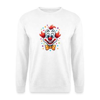 Carnival Clown Costume Carnival Carnival - Unisex Sweatshirt - white - Front