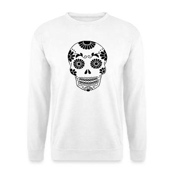 Skull - Unisex Sweatshirt - white - Front