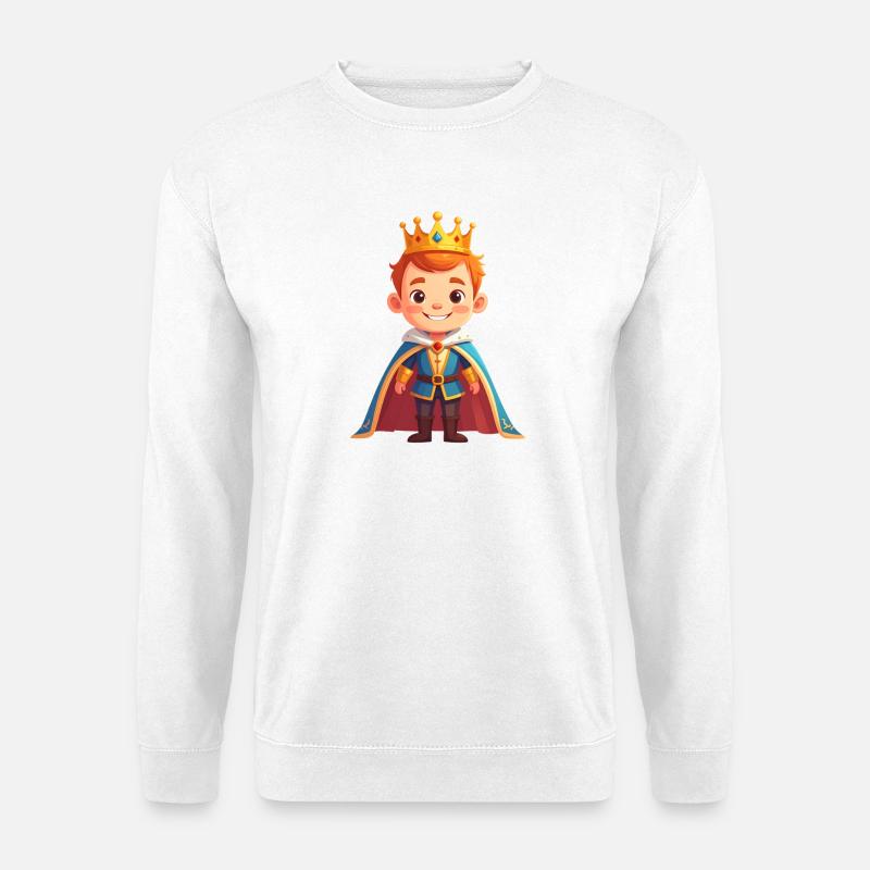 Edler Prinz - Unisex Pullover - Weiß