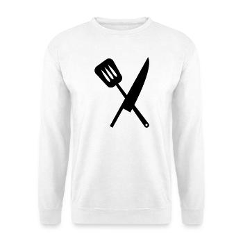 Chef - Kitchen - Cook - Unisex Sweatshirt - white - Front