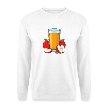 apple juice - Unisex Sweatshirt - white - Front