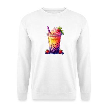 Bubble Tea - Unisex Sweatshirt - white - Front