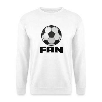 Football_Fan - Unisex Sweatshirt - white - Front