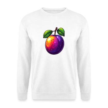 Plum - Unisex Sweatshirt - white - Front