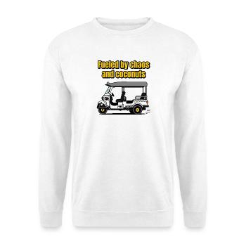 TukTuk Powered by Chaos and Coconuts - Unisex Sweatshirt - white - Front