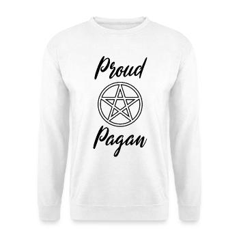 Proud Pagan Beltane Blessings May Day - Unisex Sweatshirt - white - Front