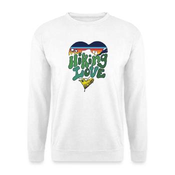 Wander- und Naturliebhaber - Unisex Pullover - Weiß - Vorne