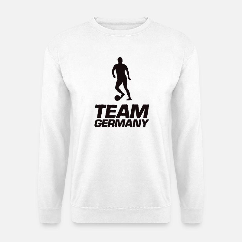 TeamGermany Silhouette Kick - Unisex Sweatshirt - white