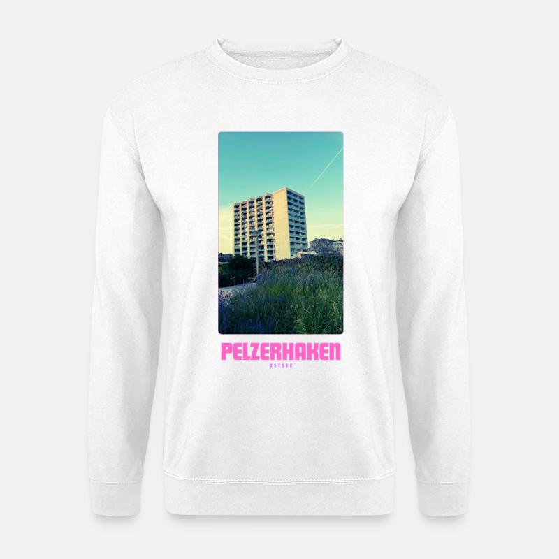 PELZERHAKEN _ OSTSEE _ NEUSTADT IN HOLSTEIN  - Unisex Pullover - Weiß