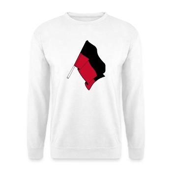 Stolz auf Nimwegen – Flagge von Nimwegen - Unisex Pullover - Weiß - Vorne