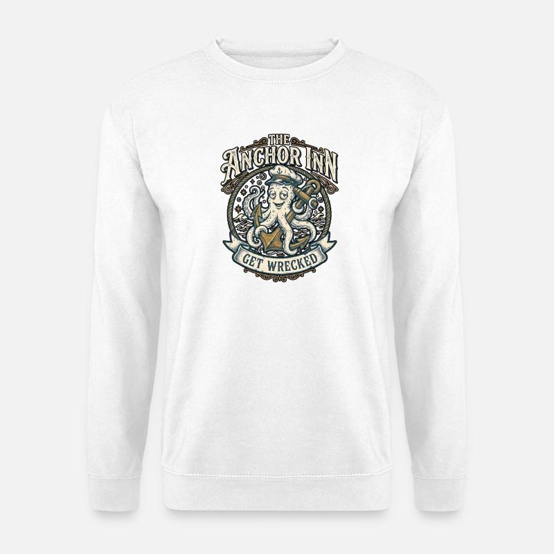 Pub côtier - Sweat-shirt Unisexe - blanc