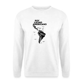 Soy Latino Americano - Unisex Sweatshirt - white - Front