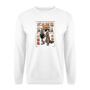 Weed Grower Shibuya Waschbär - Unisex Pullover - Weiß - Vorne