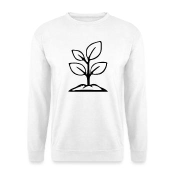 Garden Plant Gardener Gift - Unisex Sweatshirt - white - Front
