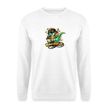 Veloci-Rap-Tor - Unisex Pullover - Weiß - Vorne
