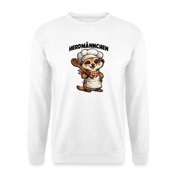 Herdmännchen - Unisex Pullover - Weiß - Vorne