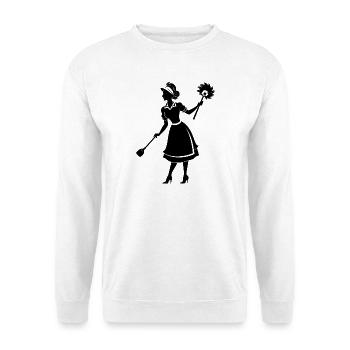 Housemaid - Unisex Sweatshirt - white - Front