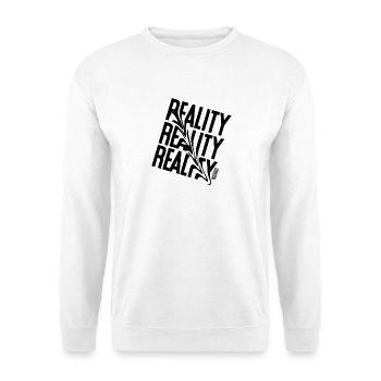 RAWMOVE – Strength In Motion  - Unisex Pullover - Weiß - Vorne - Alina (178cm) & Michal (187cm)