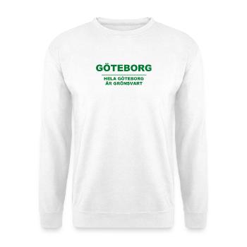 Gothenburg - The whole of Gothenburg is green-black - Unisex Sweatshirt - white - Front