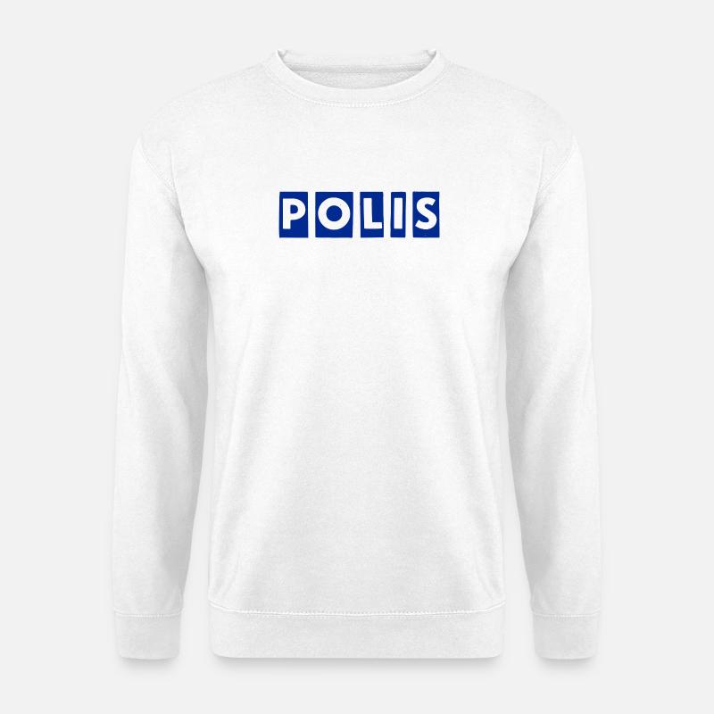Polizei - Unisex Pullover - Weiß