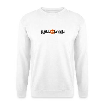 halloween party - Sweat-shirt Unisexe - blanc - Devant
