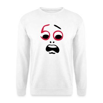Help, 50 years! - Unisex Sweatshirt - white - Front