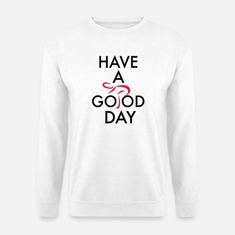 Cyclisme - Sweat-shirt Unisexe - blanc