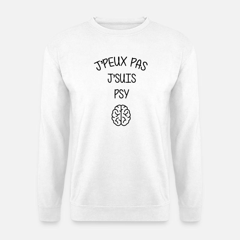 Psychoanalysis Psychoanalytiker Psychanalyse - Unisex Sweatshirt - white