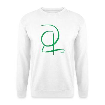 Geschenkidee für Kalligraphieliebhaber - Unisex Pullover - Weiß - Vorne